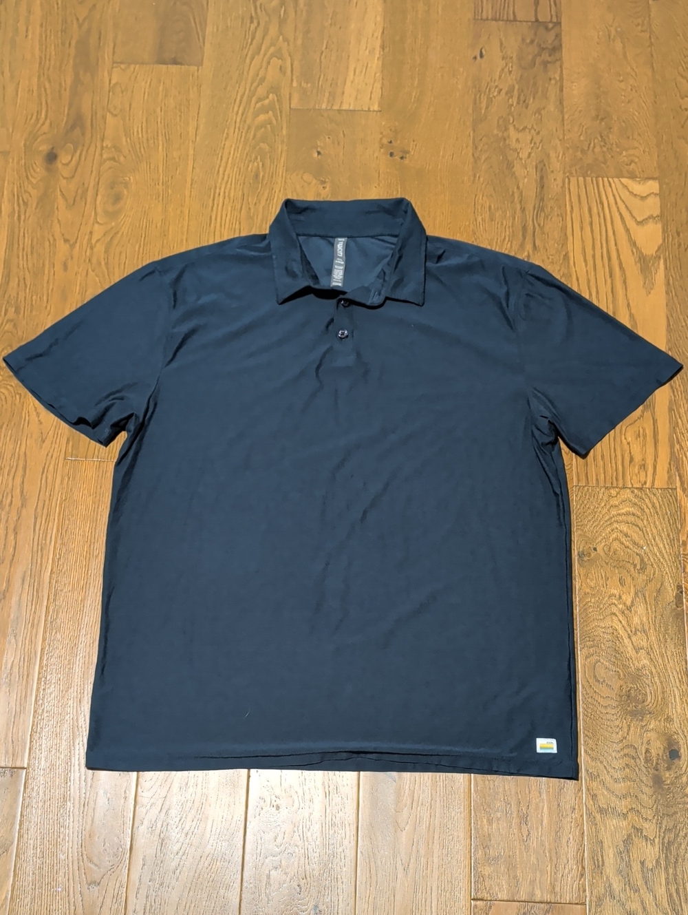 Vuori Men's Dark Navy Performance Polo X-Large EUC
